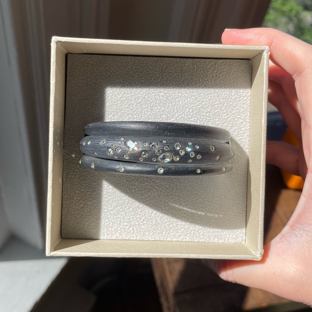 Alexis Bittar Lucite & Crystal Bangles